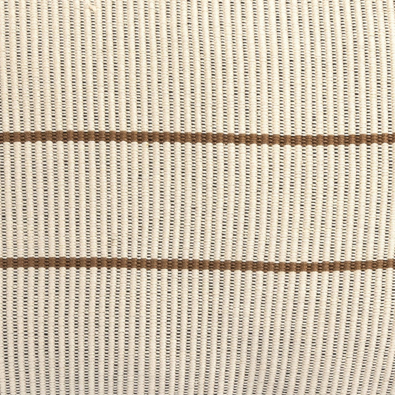 Handwoven Merido Pillow Beige Cotton Handwoven Cover Detail 235730-001