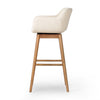 Hannah Swivel Stool 237909-004 bar height side view 