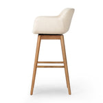 Hannah Swivel Stool 237909-004 bar height side view 