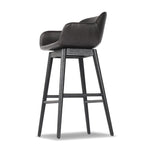 Hannah Swivel Stool - Sonoma Black