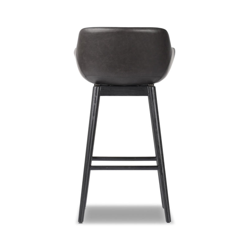 Hannah Swivel Stool - Sonoma Black