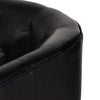 Hanover Swivel Chair Heirloom Black Top Grain Leather Backrest 106090-013