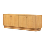 Harding Media Console Light Oak Angled View Four Hands