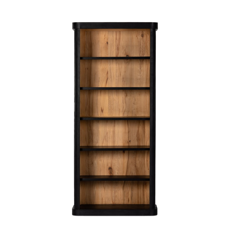 Harrod Bookcase Natural Beechwood Front Facing View 230859-001
