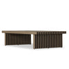 Four Hands Haskell Outdoor Coffee Table Angled View