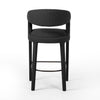 Hawkins Performance Fabric Bar Stool Fiqa Boucle Charcoal 230067-040
