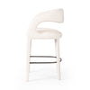 Four Hands Hawkins Bar Stool Omari Natural Side View