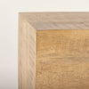 Mercana Hayden End Table top corner view 