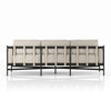 Hearst Outdoor Sofa 99" 226933-010 back view 