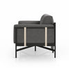 Four Hands Hearst Outdoor Sofa 99" side view 