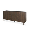 Heera Sideboard Dark Brown Angled View 70646