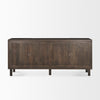 Heera Sideboard Dark Brown Back View 70646