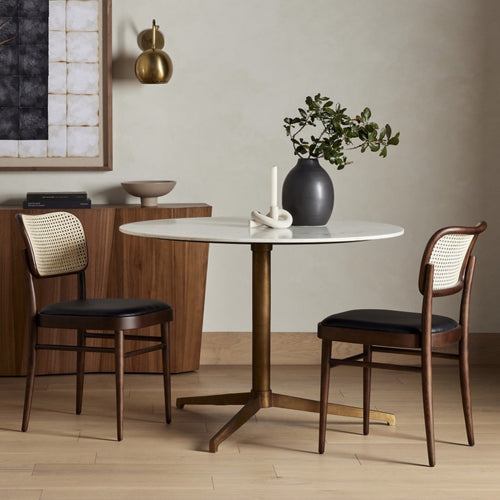 Helen Round Bistro Table 227091-002 staged view 