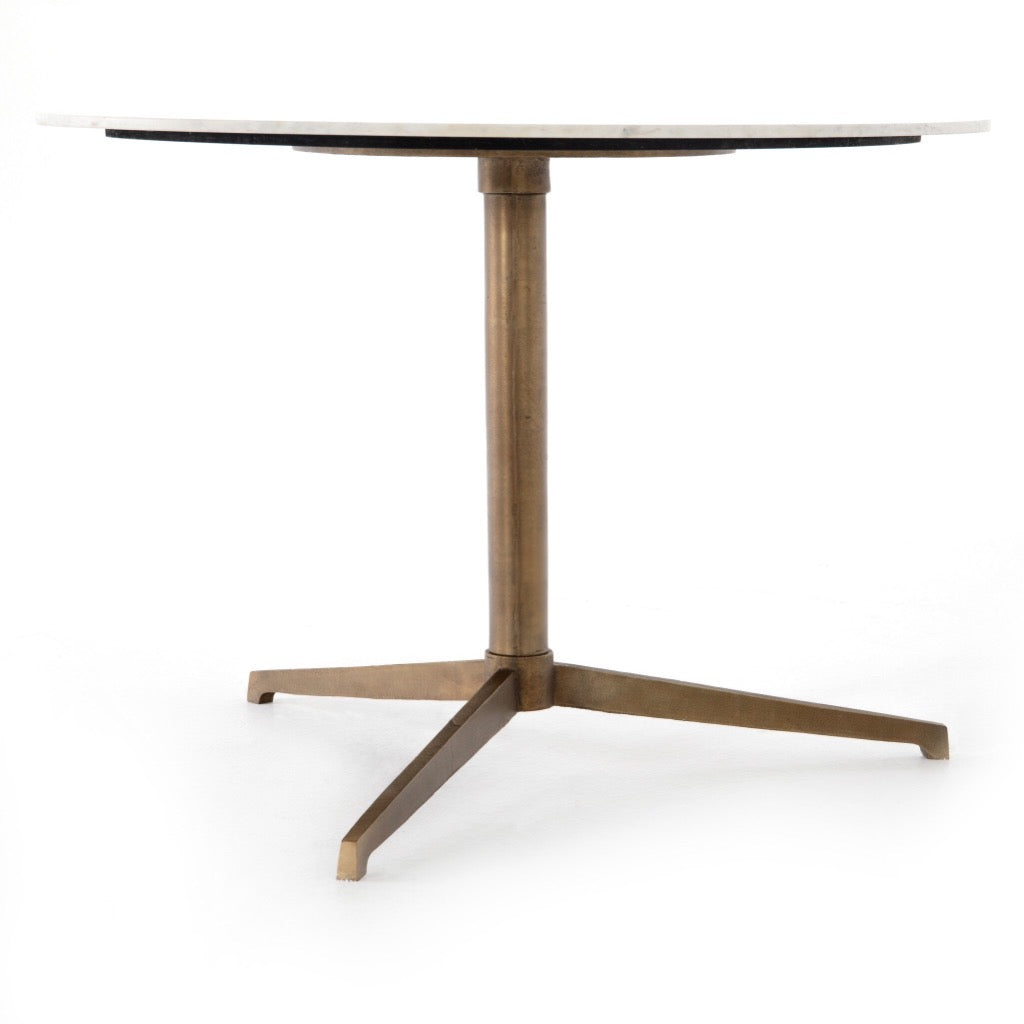 Four Hands Helen Round Bistro Table angled view 