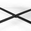 Helios Nesting Coffee Tables 69012 metal crossbar