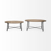 Helios Nesting Coffee Tables 69012 side by side view 