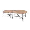 Mercana Helios Nesting Coffee Tables angled view 