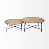 Mercana Helios Nesting Coffee Tables front view 