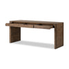 Henry Desk 231554-001 angled open drawer view 