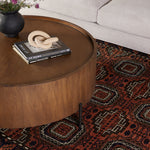 Hingol 8' x 10' Rug Staged View with Coffee Table 232184-001