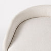 Mercana Hollyfield Stool cream colored seat view 
