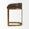 Hollyfield Stool - Black Leather