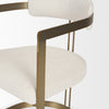 Mercana Hollyfield Dining Chair arm and seat view 