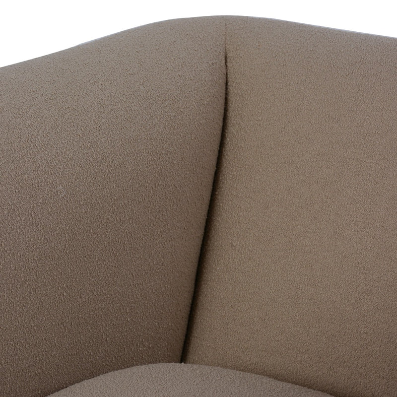 Hoyte Swivel Chair Bahari Sand Performance Fabric Seating