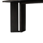 Huxley Console Table Smoked Black Veneer Oak Leg 241303-001