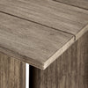 Huxley Outdoor Dining Table 110" 241148-001 corner tabletop view 