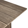 Four Hands Huxley Outdoor Dining Table 110" corner of tabletop 