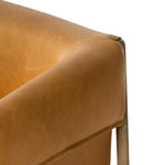 Idris Chair Palermo Butterscotch Top Grain Leather Armrest 225763-003