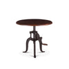 HTD Industrial Loft Adjustable Side Table angled view 