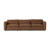 Four Hands Ingel 3-Piece Sectional Front Facing View