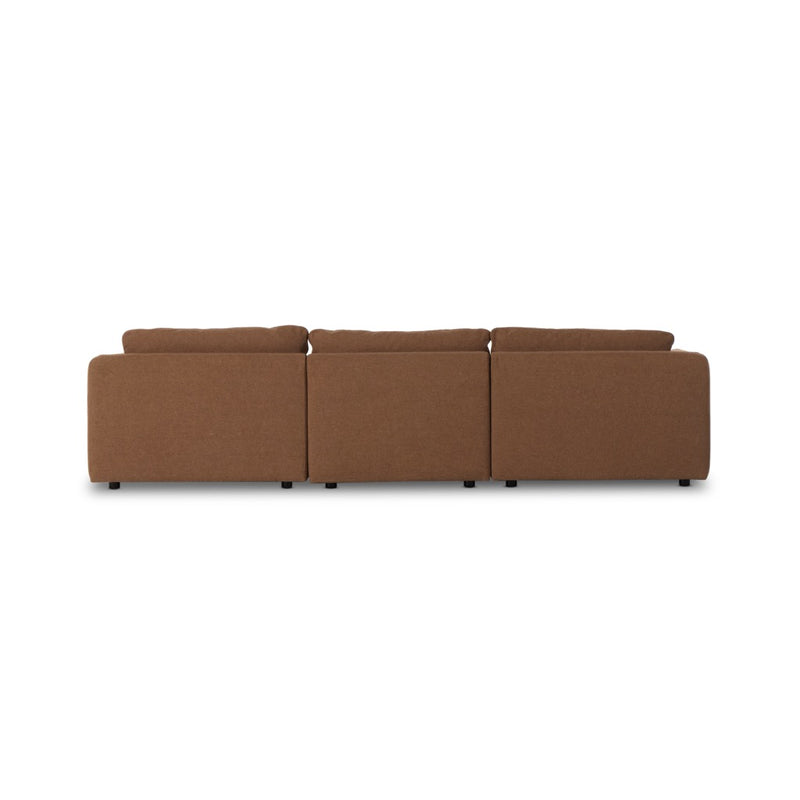 Ingel 3-Piece Sectional Back View Four Hands