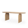 Mercana Isla Dining Table angled view 