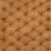 Isle Ottoman Palermo Butterscotch Top Grain Leather Tufting Detail 105665-006