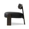 Issa Chair Carson Black Side View Four Hands