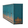 It Takes an Hour Sideboard Distressed Blue Angled View 242172-002