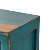 Four Hands It Takes an Hour Sideboard Distressed Blue Hand-Distressed Chipping Corner
