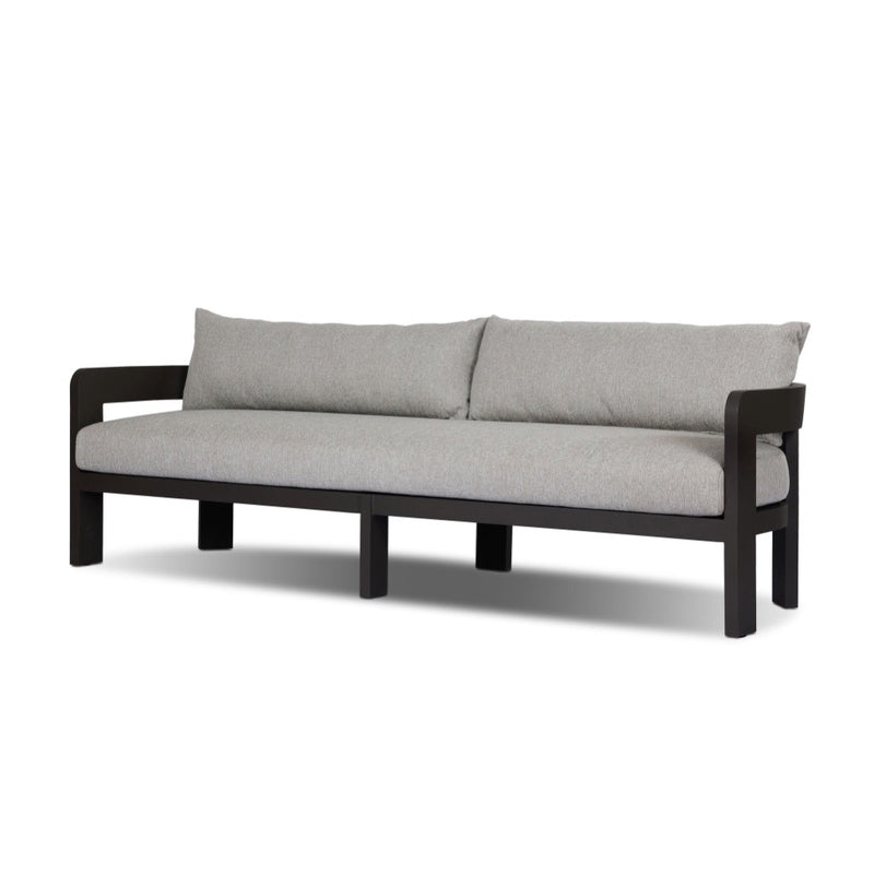 Four Hands Jackson Outdoor Metal Sofa angled view