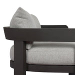 Jackson Outdoor Metal Sofa 247453-002 metal arm frame