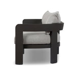Jackson Outdoor Metal Sofa 247453-002 side view