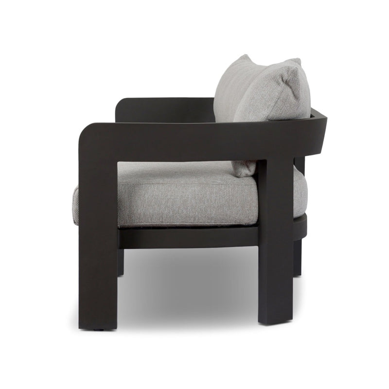 Jackson Outdoor Metal Sofa 247453-002 side view