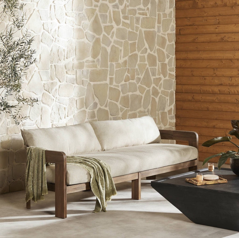 Jackson Outdoor Sofa 242897-005 staged view angled
