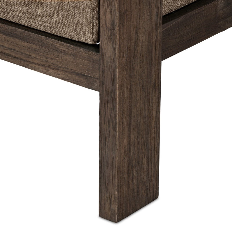 Four Hands Jackson Outdoor Sofa leg view