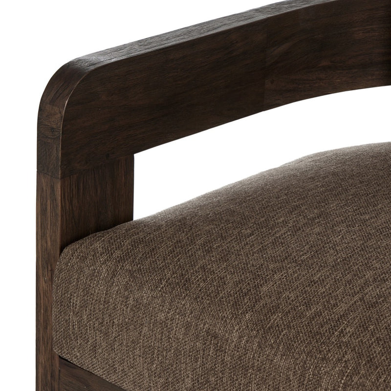 Jackson Outdoor Sofa 242897-004 wooden arm frame