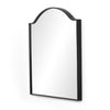 Jacques Mirror Gunmetal Angled View Four Hands