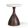 HTD Jaipur Martini Side Table angled view 
