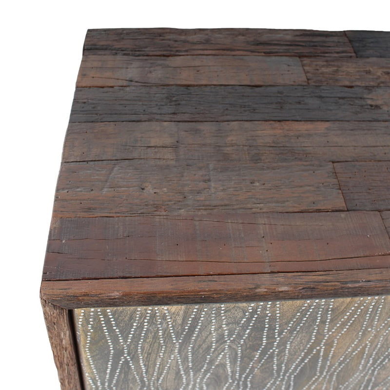 Jaipur Reclaimed Sideboard FJAI-RECL-SB80 corner view 